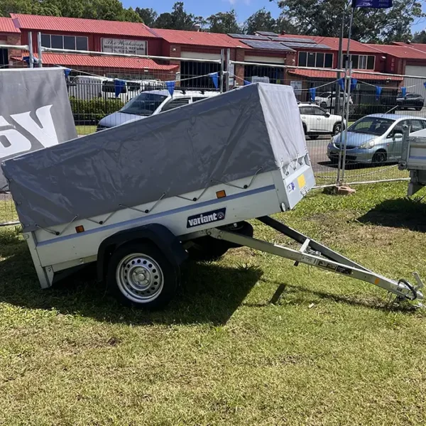 205 S1 Trailer with 500mm Plate Side kit and Tarp Kit