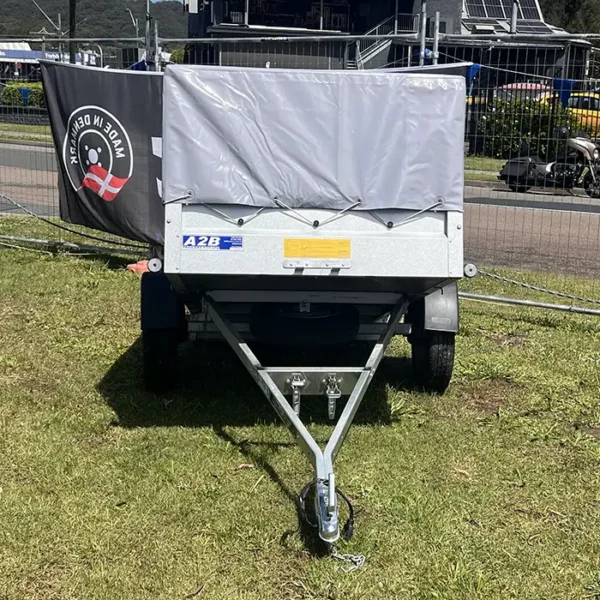 205 S1 Trailer with 500mm Plate Side kit and Tarp Kit